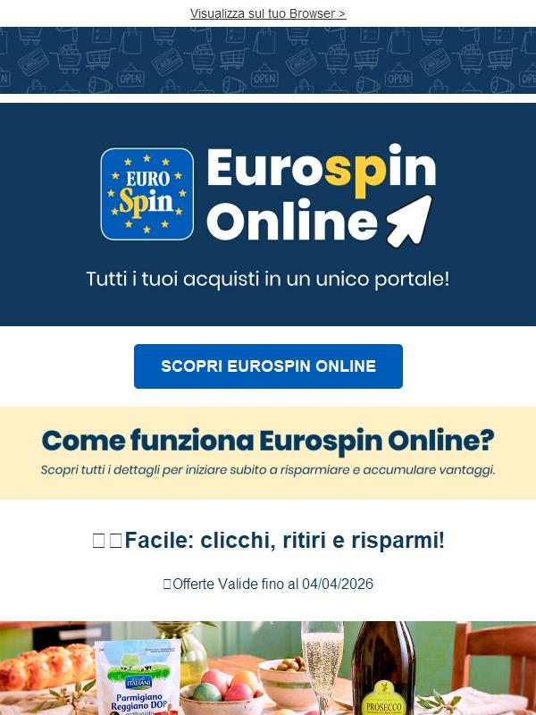 Su Eurospin Online le promozioni non finiscono mai! 🏠
