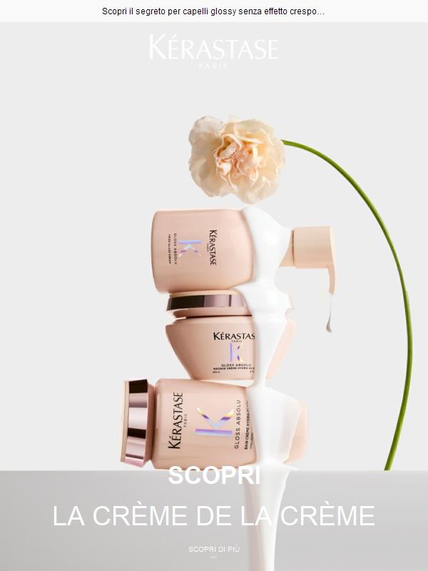 Assapora il piacere di una chioma irresistibile con Gloss Crème ✨