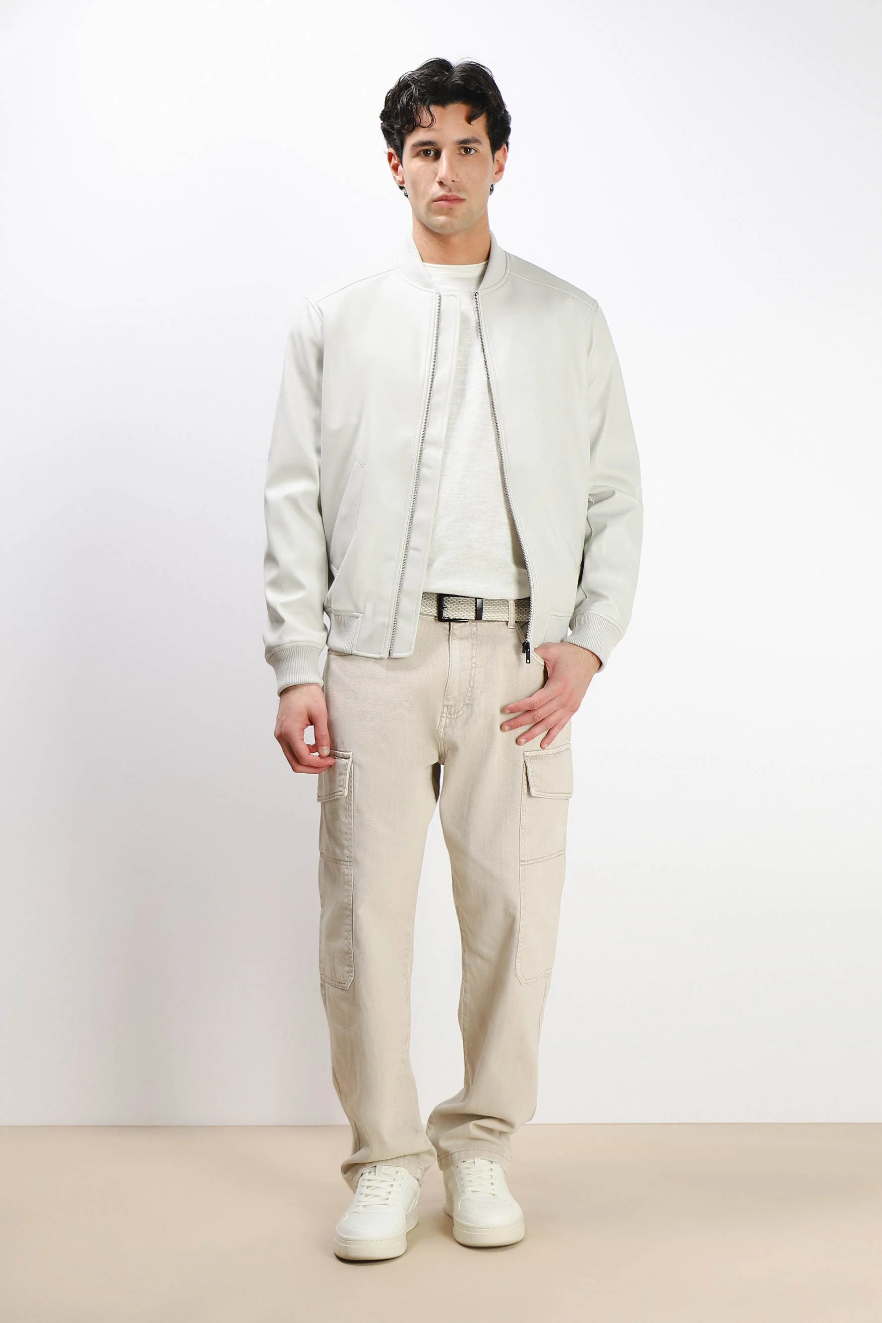 Image of GIUBBOTTO EFFETTO PELLE