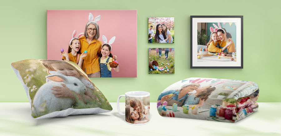 Celebra la Pasqua con sconti fino all'87%* su Foto su Tela – e ricevi una Foto su Tela GRATIS con l'acquisto!*