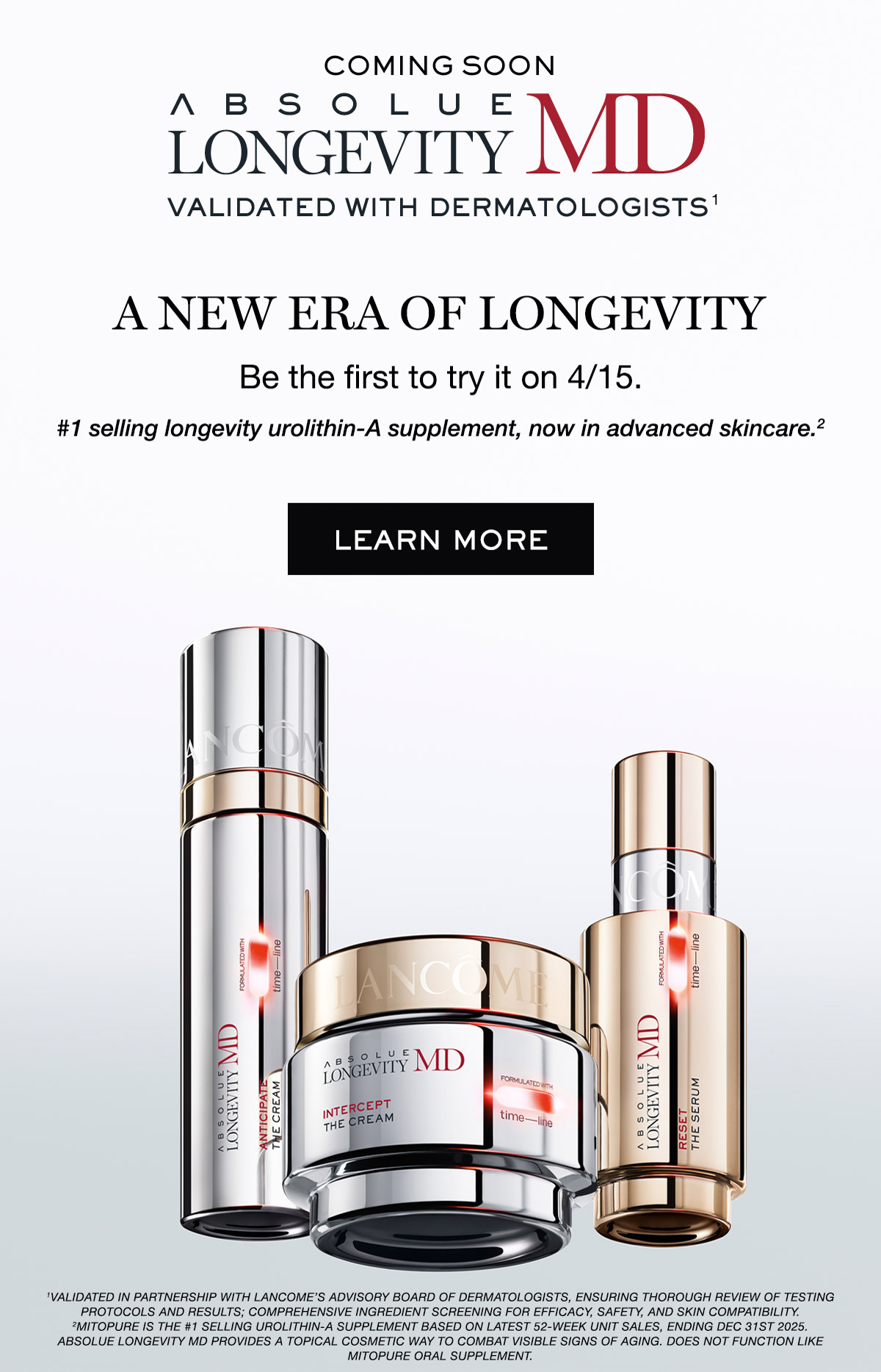 A NEW ERA OF LONGEVITY