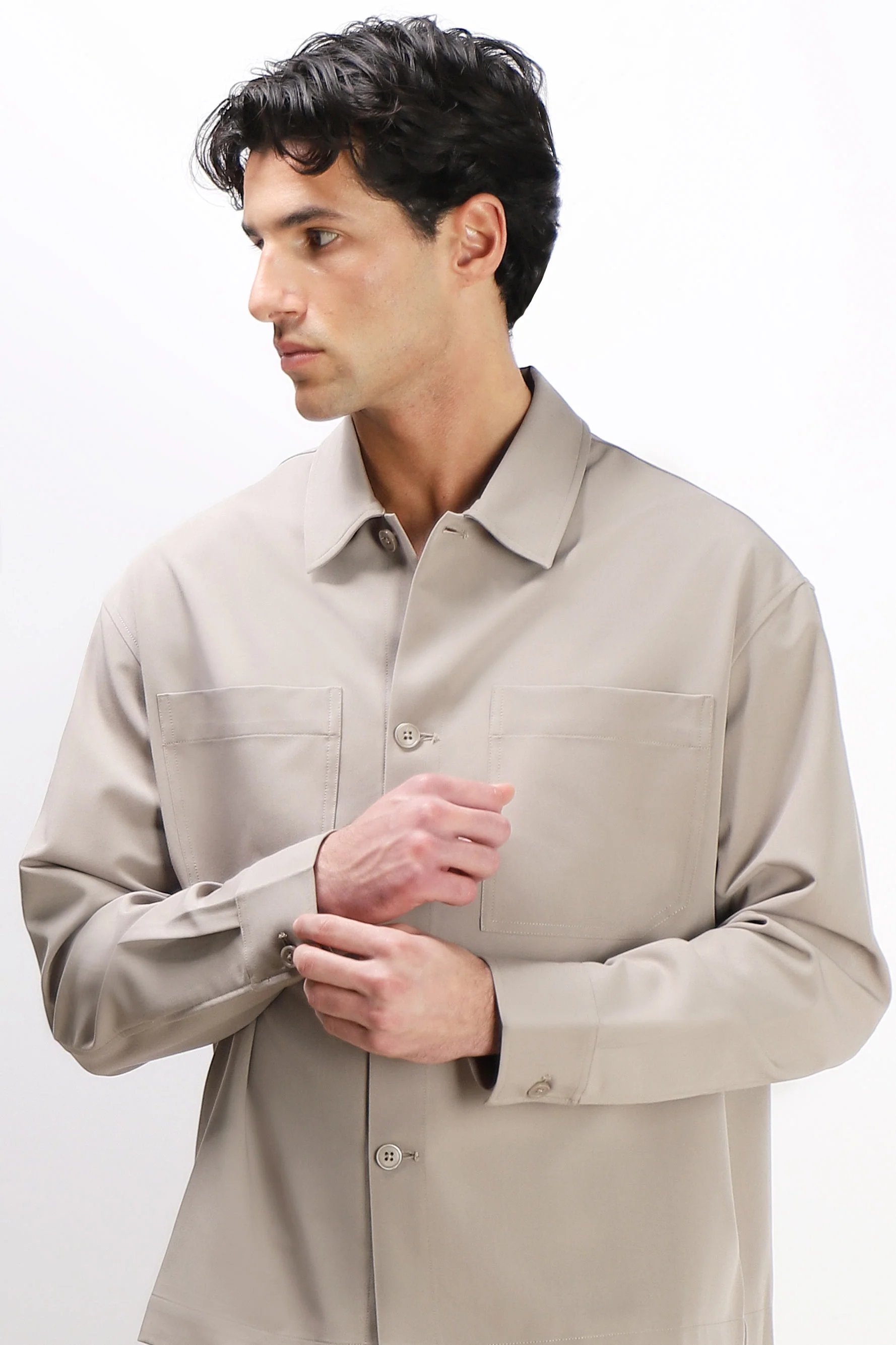 Image of OVERSHIRT TESSUTO MORBIDO