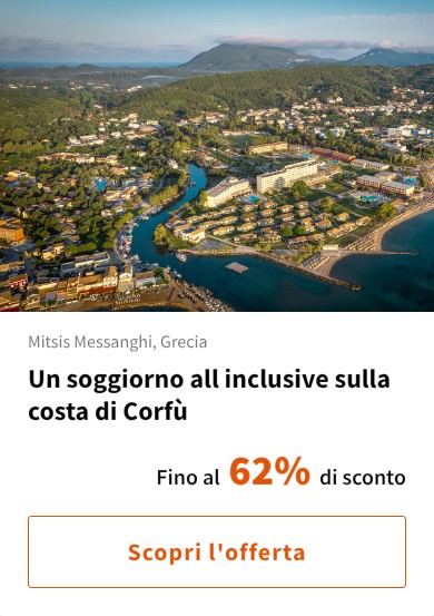 Un soggiorno all inclusive sulla costa di Corfù