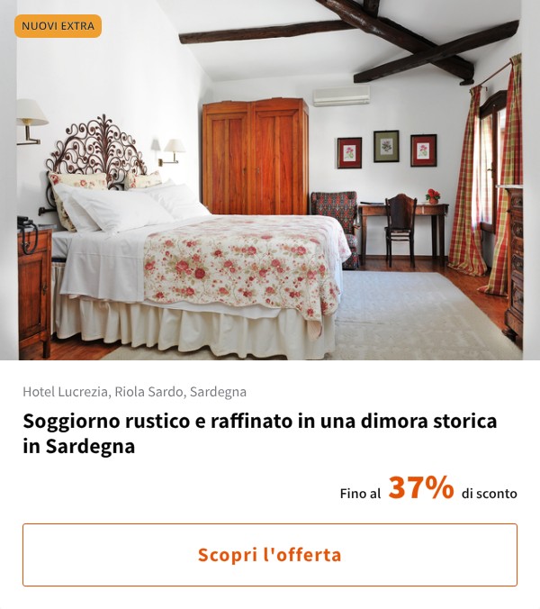 Soggiorno rustico e raffinato in una dimora storica in Sardegna