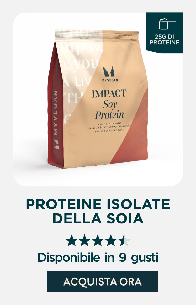 proteine isolate della soia