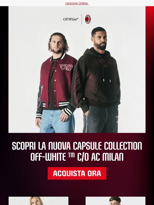 Off-White™ c/o AC Milan: la nuova capsule collection
