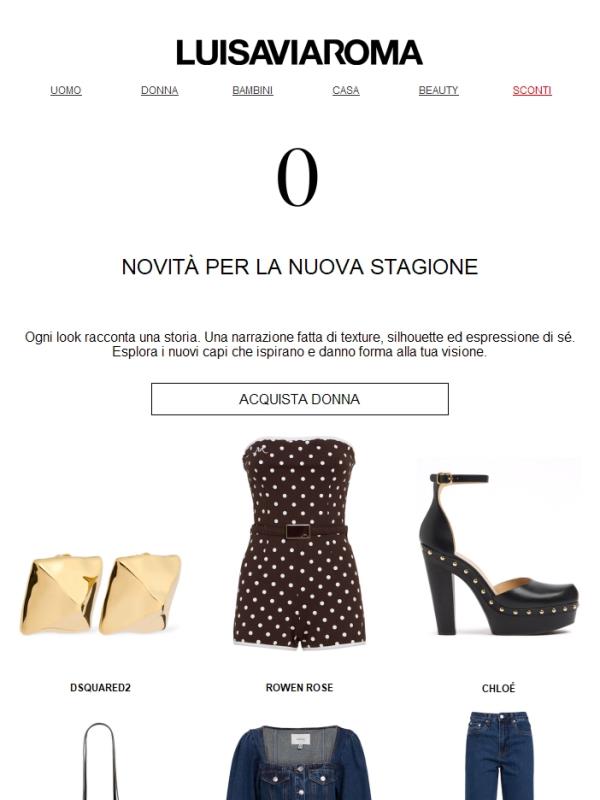 Il tuo look per la nuova stagione ti aspetta