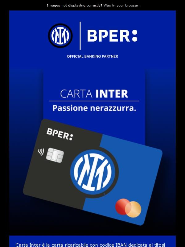Scopri i vantaggi di Carta Inter