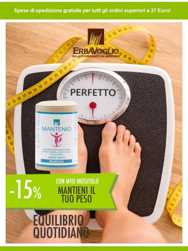 Mantieni i risultati raggiunti con Mantenio di Erbavoglio – il tuo alleato naturale 🌿