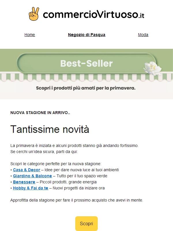 I prodotti più scelti di questa primavera 🌸