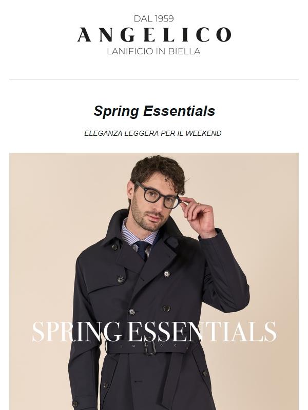 Spring Essentials: eleganza leggera per il weekend ☀️🌷