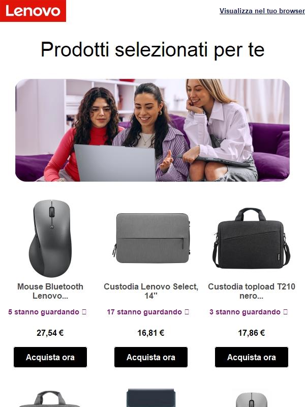 Nuove scelte personalizzate solo per te!