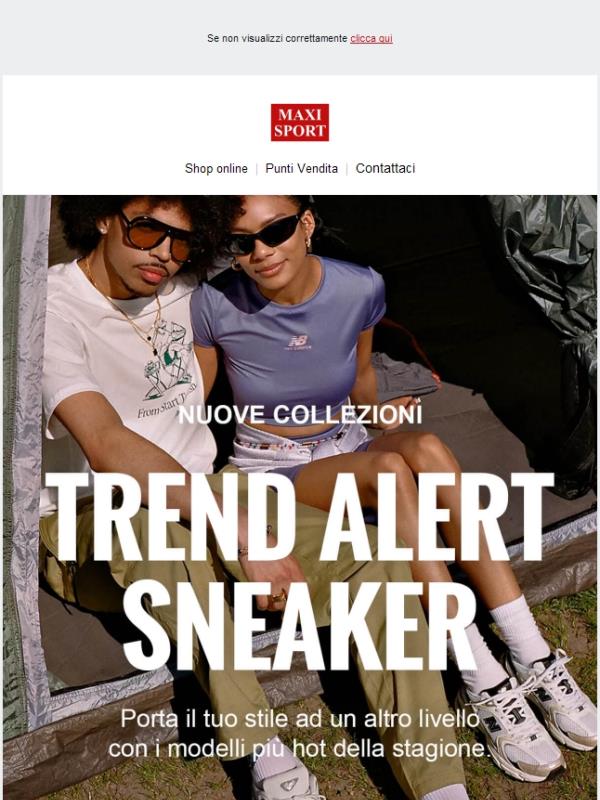 👟 È tempo di sneaker : scopri le nuove collezioni!