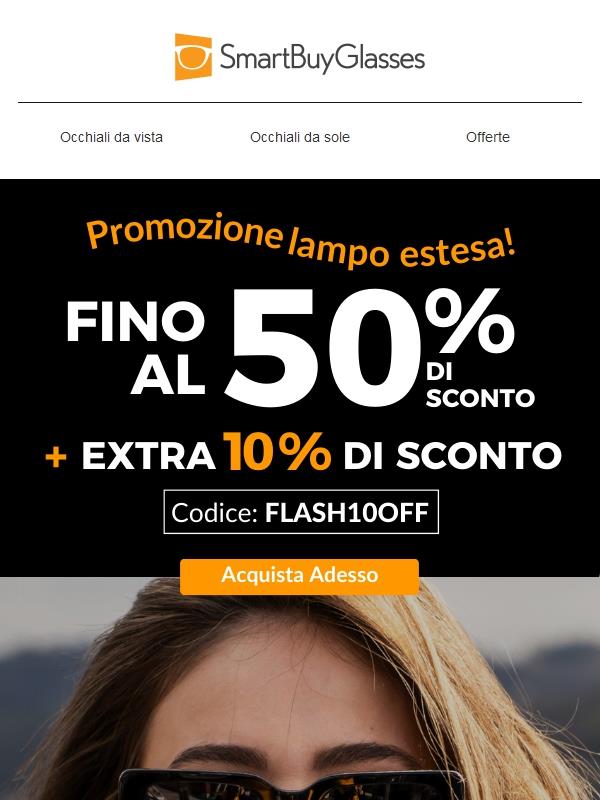 Saldi estesi su tutti gli stili