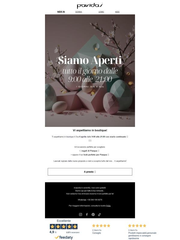 Ti aspettiamo in boutique! ✨