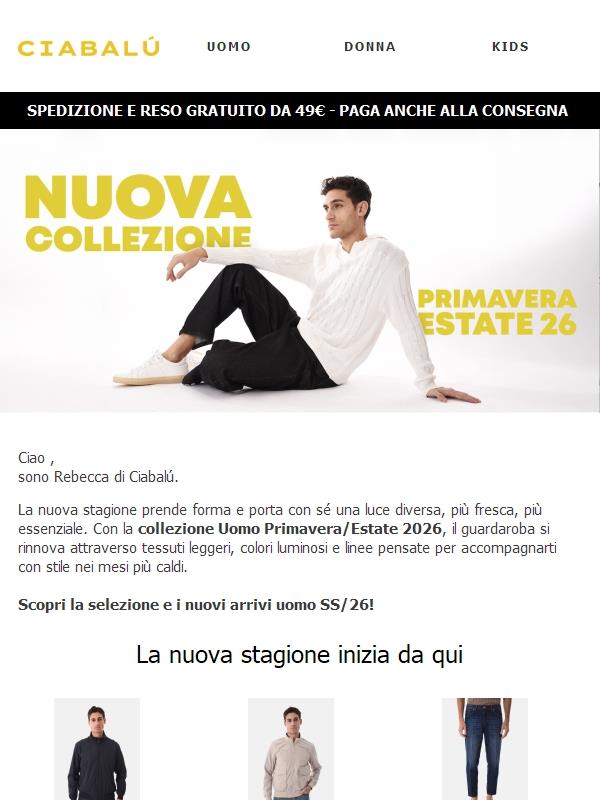 ☀️ SS26: la nuova stagione è arrivata!