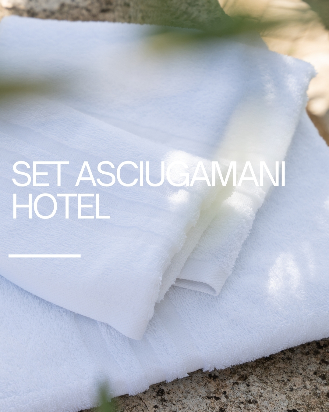 Telo Bianco 100 x 200