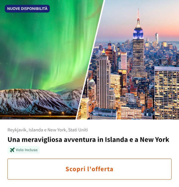 Una meravigliosa avventura in Islanda e a New York