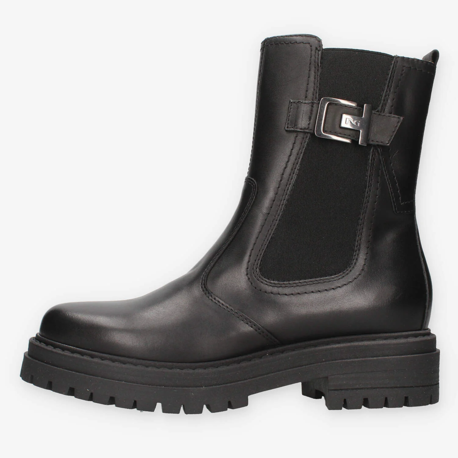 Image of Nero Giardini I514830D-100 Stivaletti neri da donna