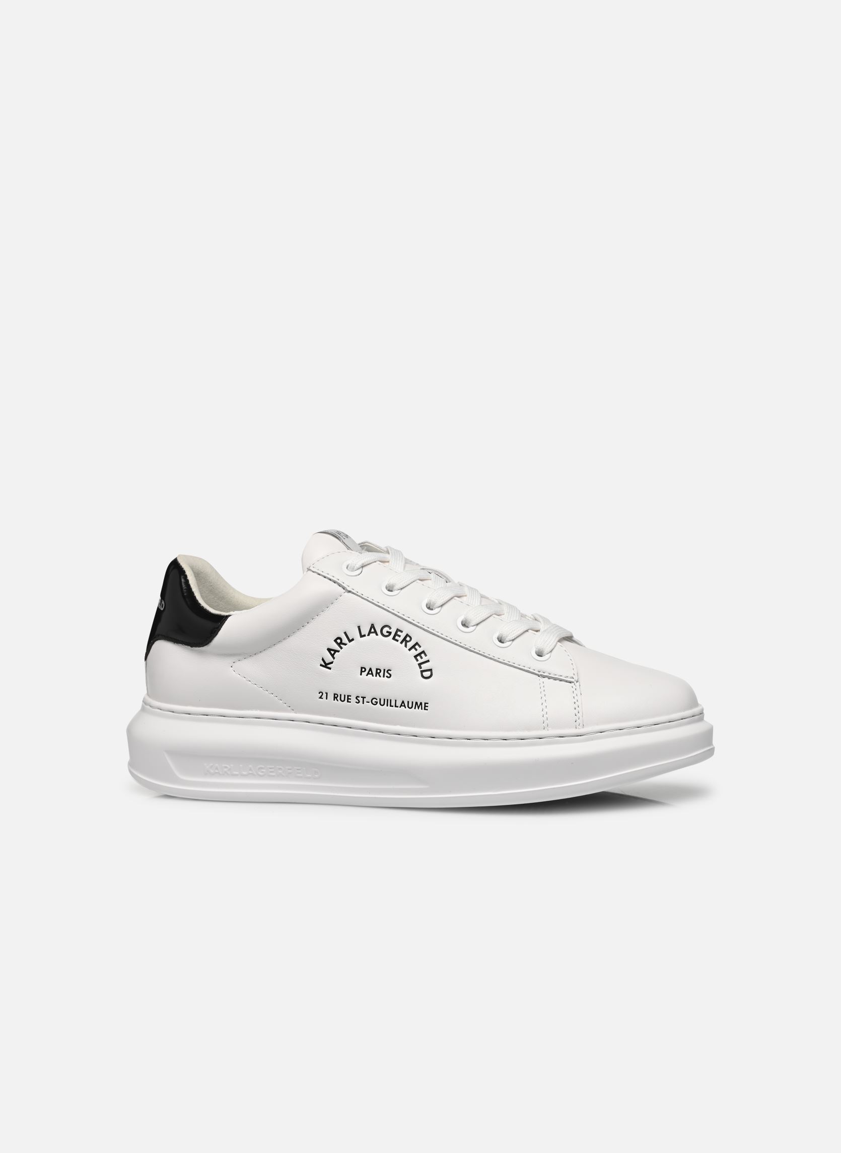 Karl Lagerfeld Baskets basses KAPRI MENS Maison Karl Lace N homme blanc
