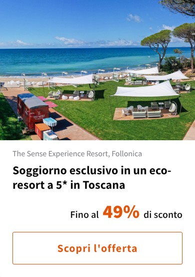 Soggiorno esclusivo in un eco-resort a 5* in Toscana