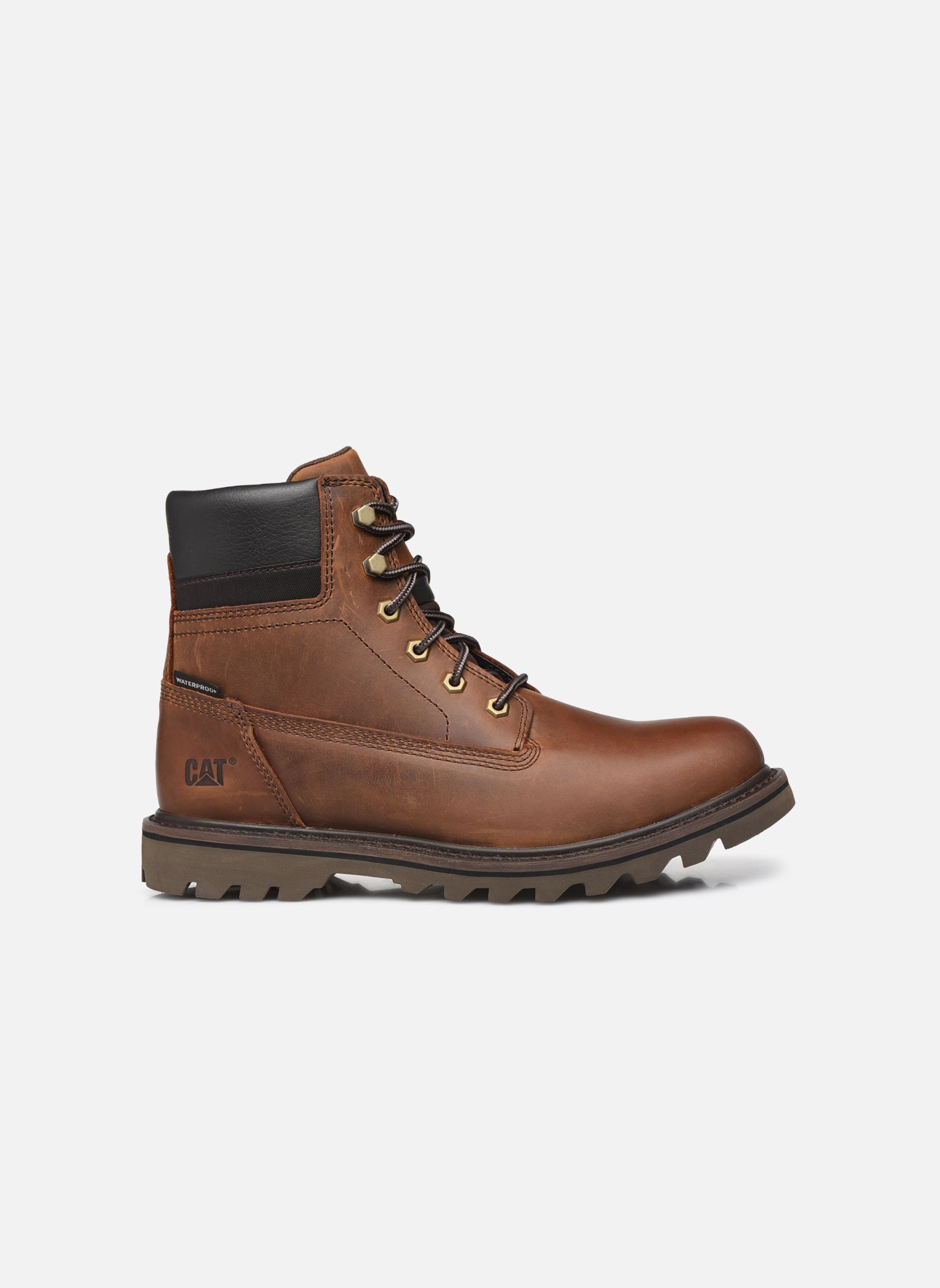 Caterpillar Bottines &agrave; lacets DEPLETE - Waterproof homme marron