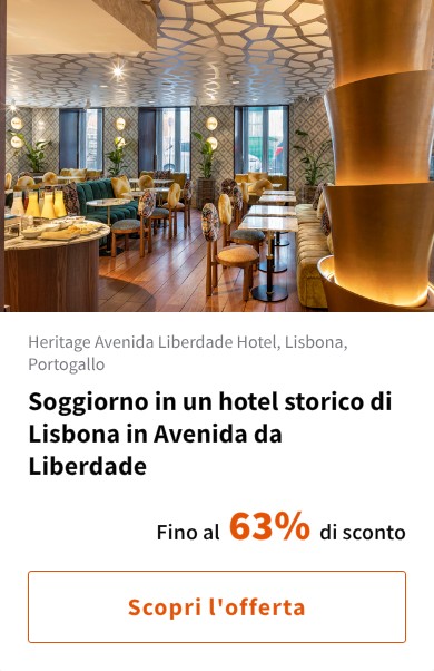 Soggiorno in un hotel storico di Lisbona in Avenida da Liberdade