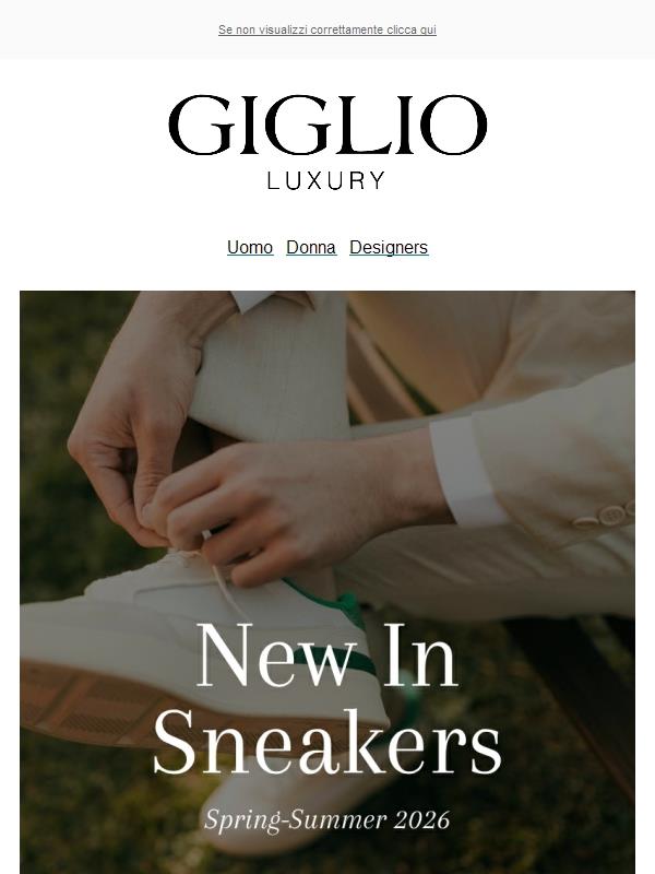 SS26 Sneakers: il passo avanti della stagione