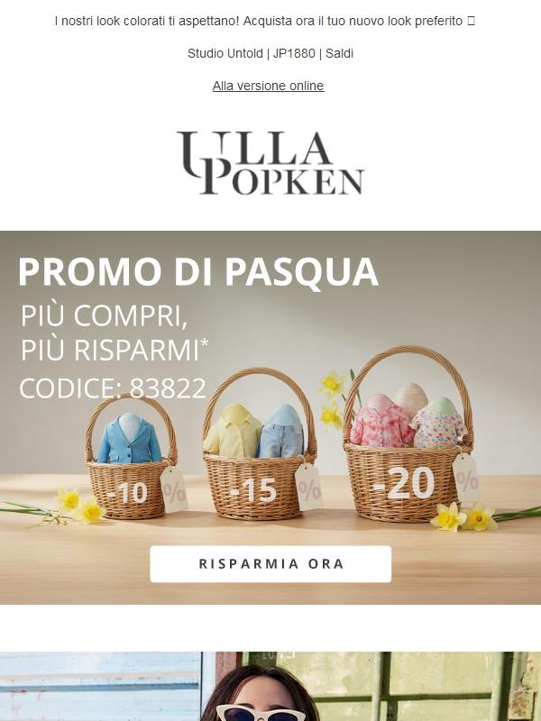 Sconti fino al 20%: i tuoi preferiti ora a un prezzo speciale! 🐣