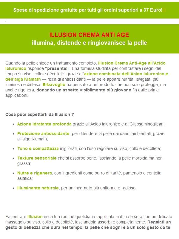 Rigenera la tua pelle con Illusion Crema Anti-Age 🌿