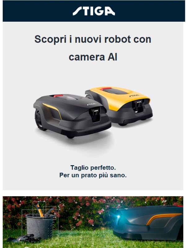 Scopri i nuovi Robot STIGA