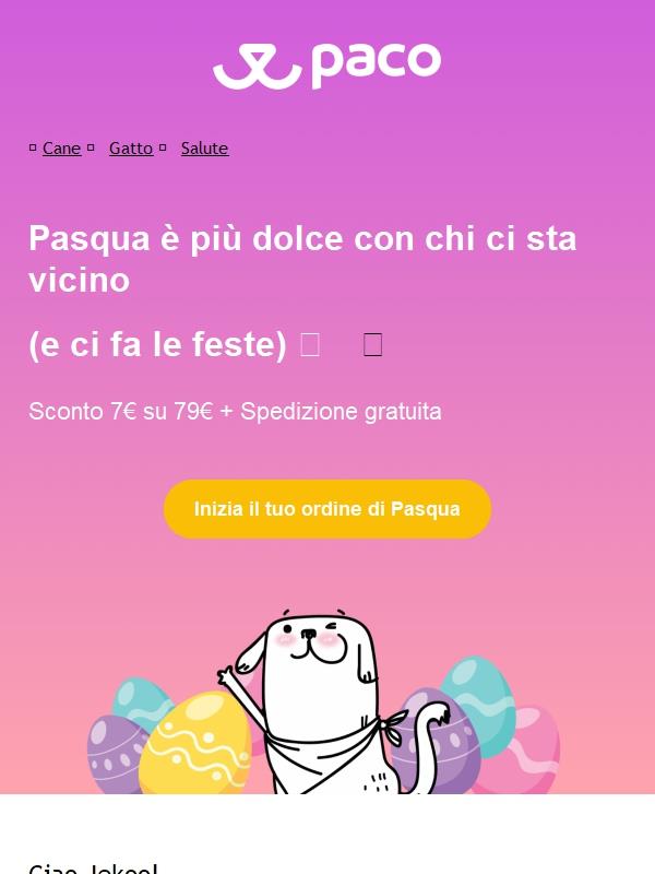 🐣 C'è una sorpresa di Pasqua per te e il tuo Pet!