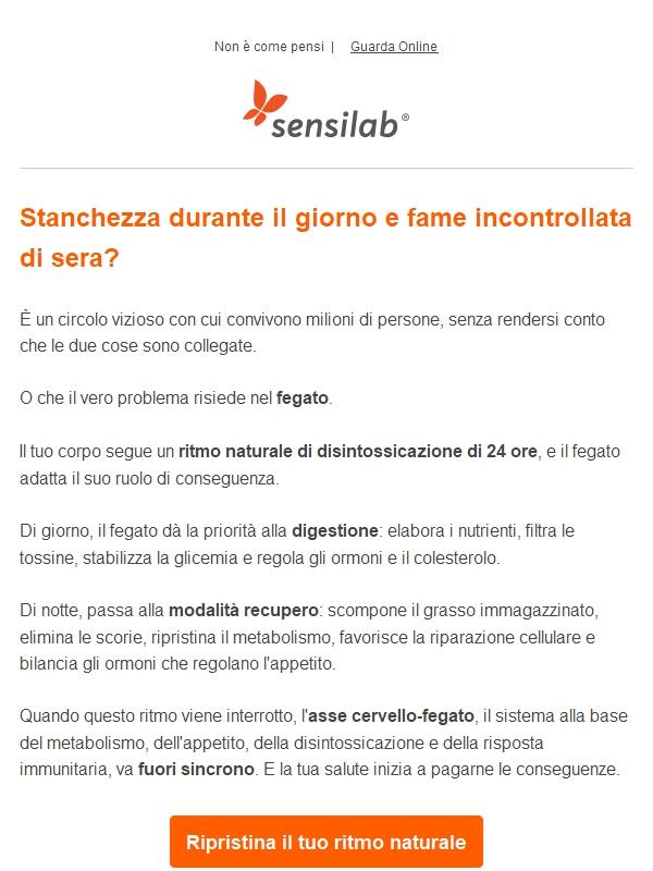 Stanchezza durante il giorno e fame di sera?