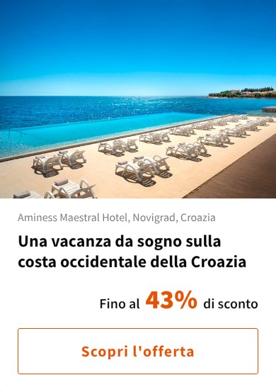 Una vacanza da sogno sulla costa occidentale della Croazia