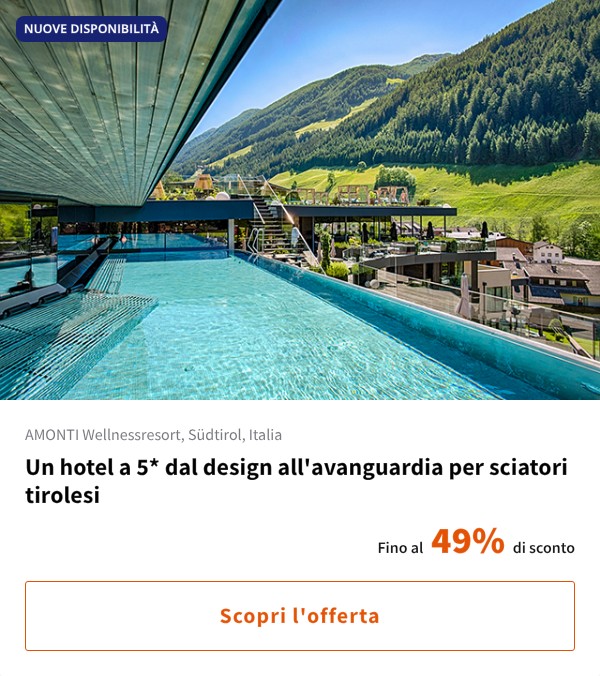 Un hotel a 5* dal design all'avanguardia per sciatori tirolesi