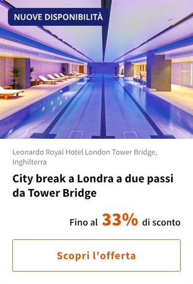 City break a Londra a due passi da Tower Bridge