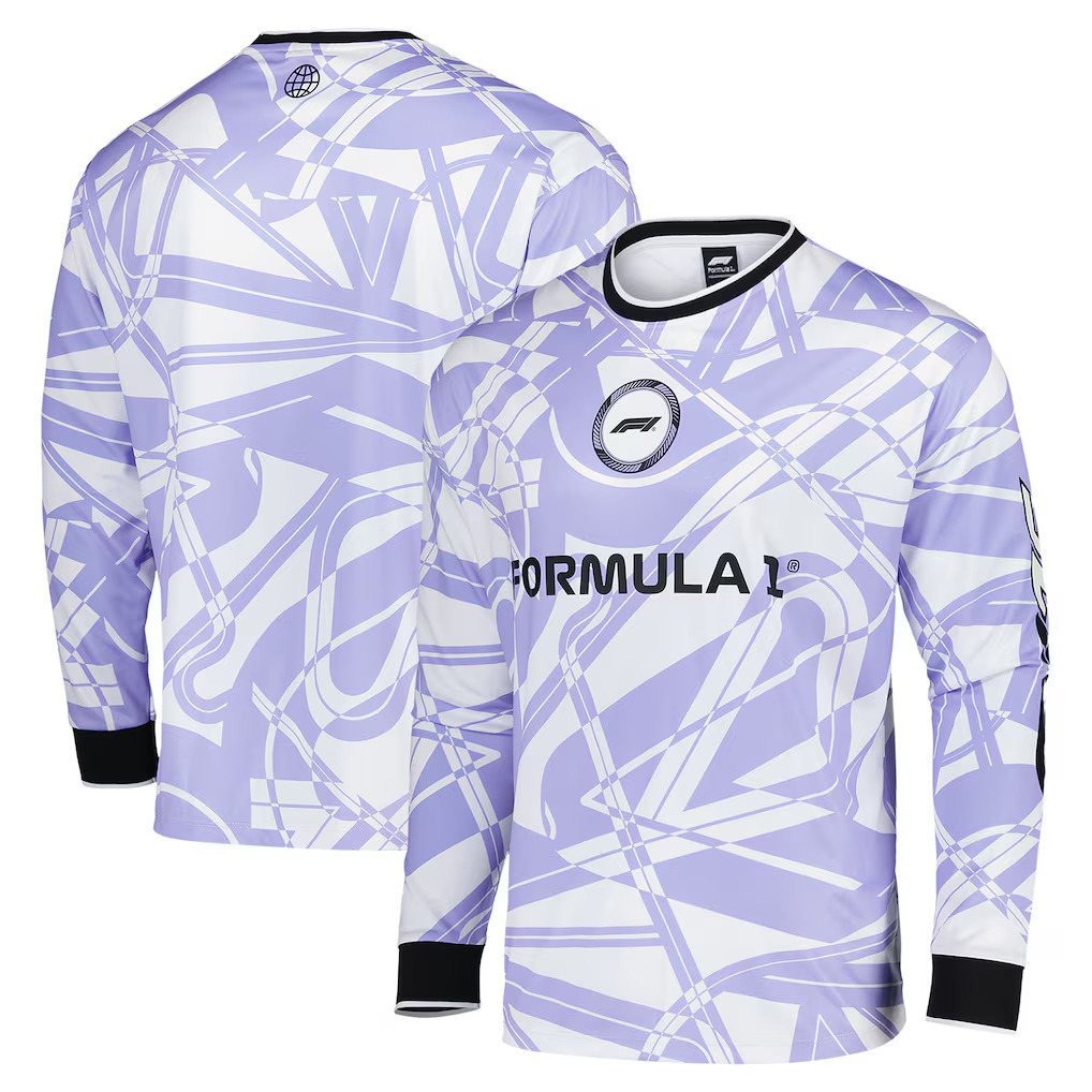 Formula 1 75 Long Sleeve Soccer Jersey
