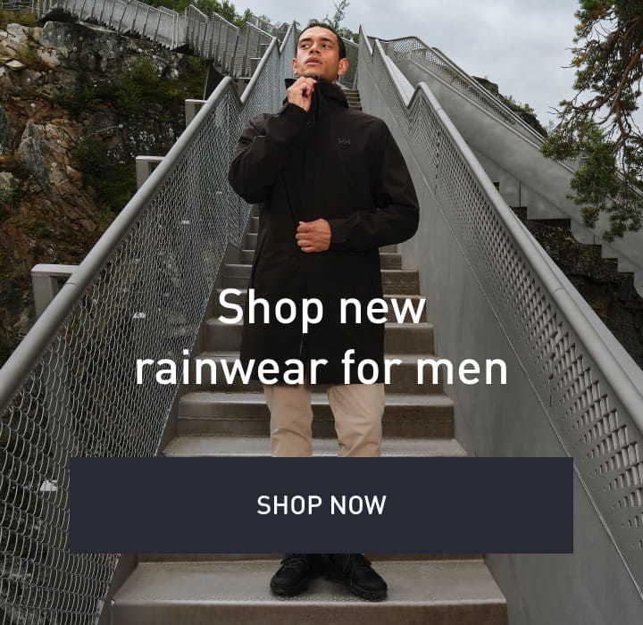 Shop new rainwear for men - Shop now