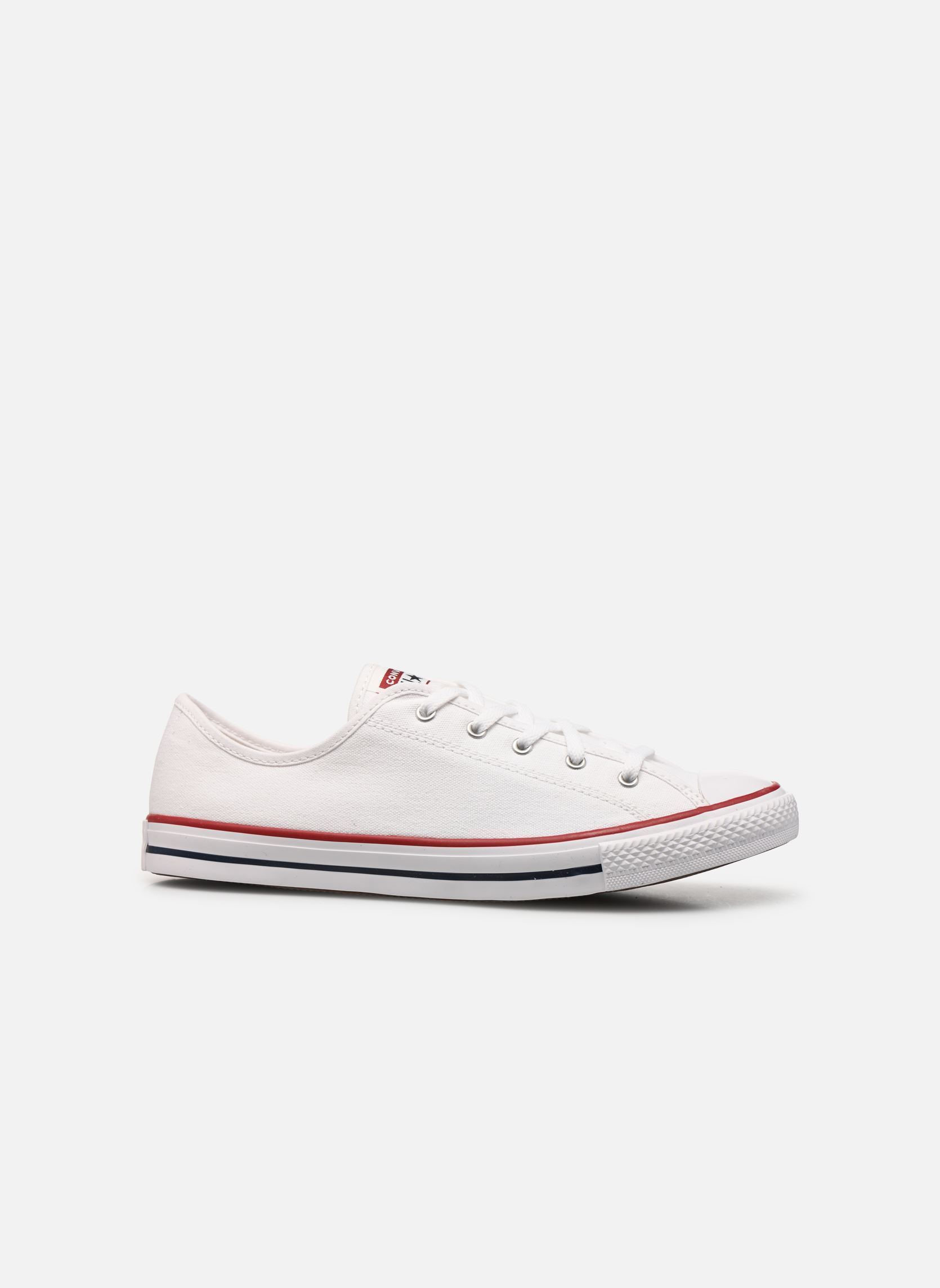 Converse Sneakers di tela Chuck Taylor All Star Dainty Canvas Ox donna bianco