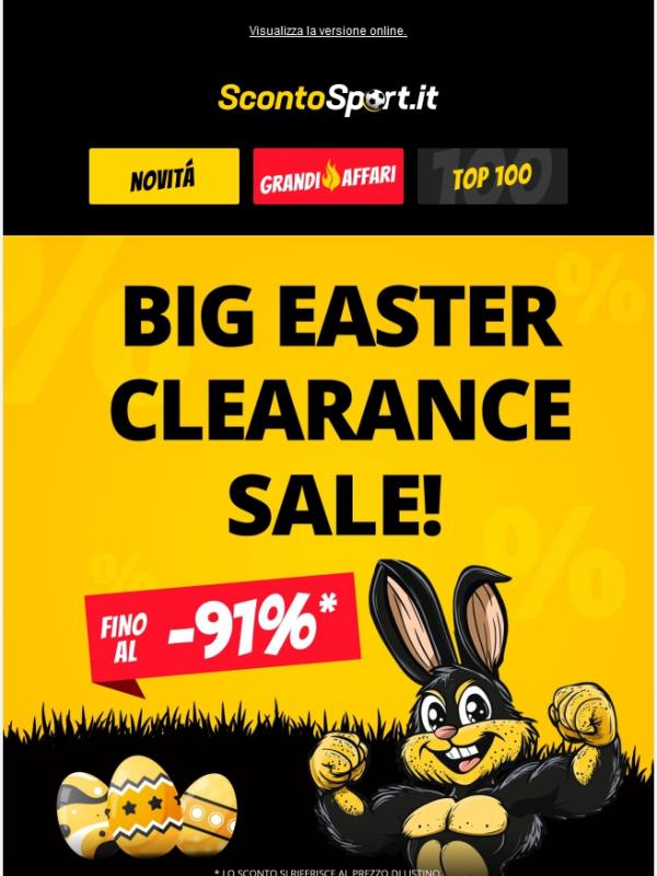 🤩 Scopri le fantastiche offerte di Pasqua!