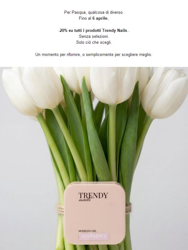 Il tuo -20% per Pasqua