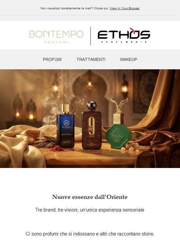 Dall’Oriente a te: le nuove fragranze da scoprire