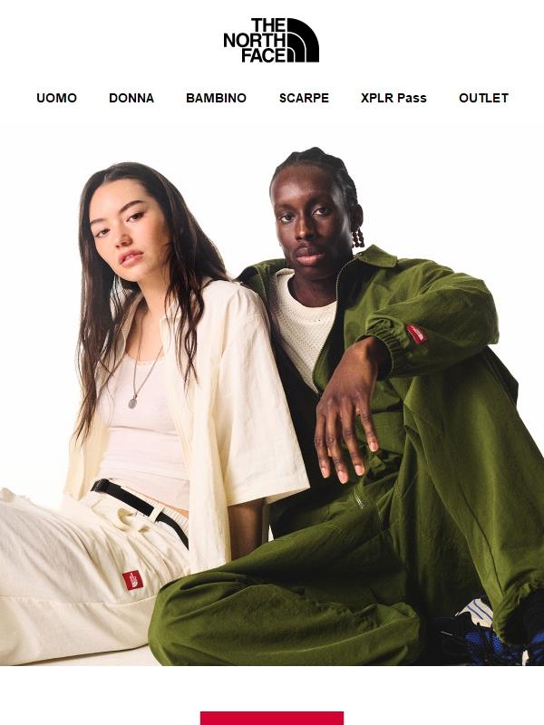 Scopri la nuova collezione The North Face® Red Box