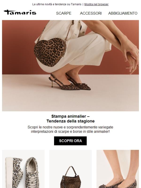 Tendenza della stagione: animal print