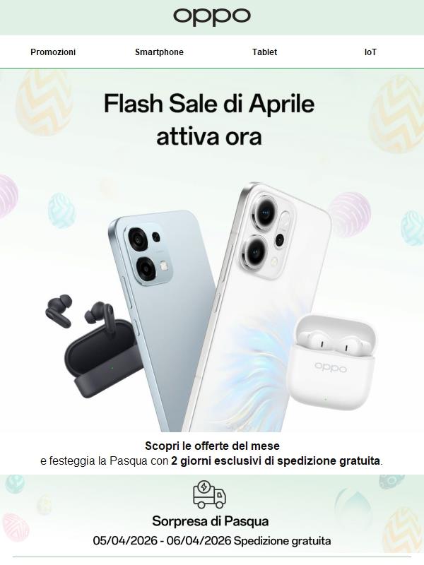 La tua sorpresa di Pasqua è arrivata