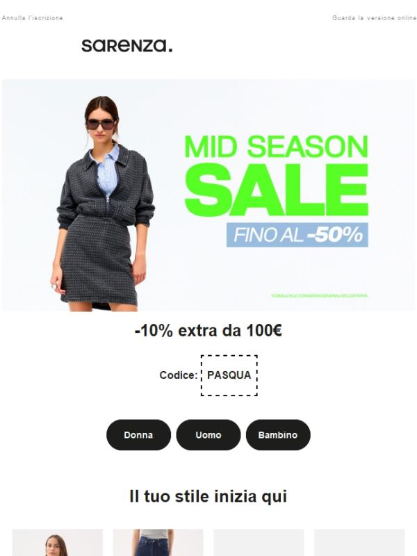 La selezione che farà il tuo stile 💫 Fino al -50%