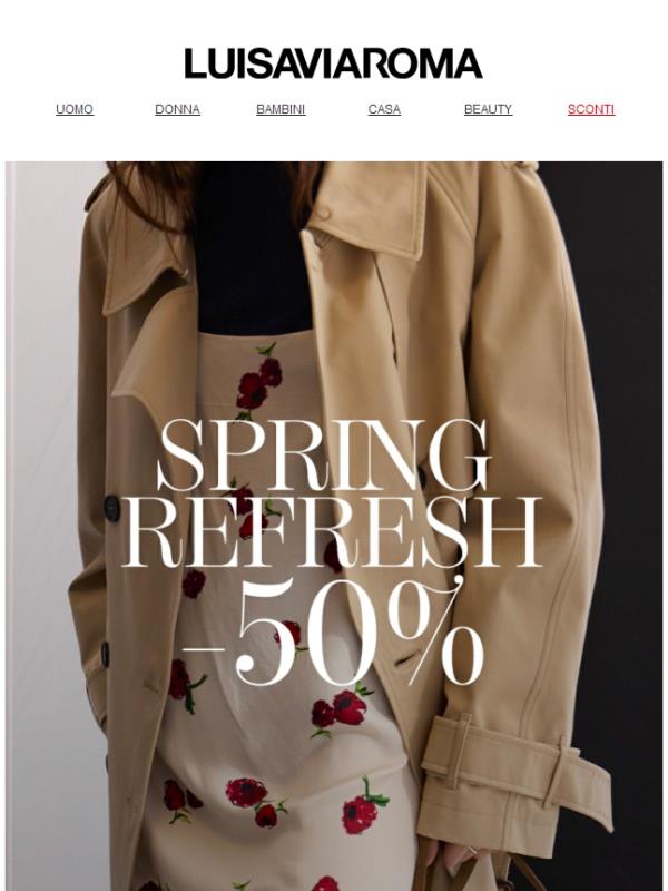 Rinascita di primavera 🌷 Scopri le promozioni