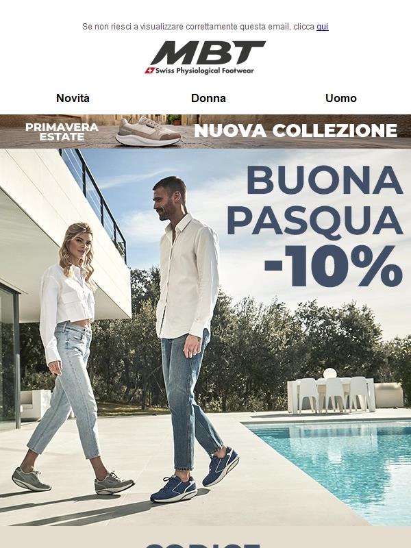 Il 10% di sconto termina domani 🐣 Buona Pasqua