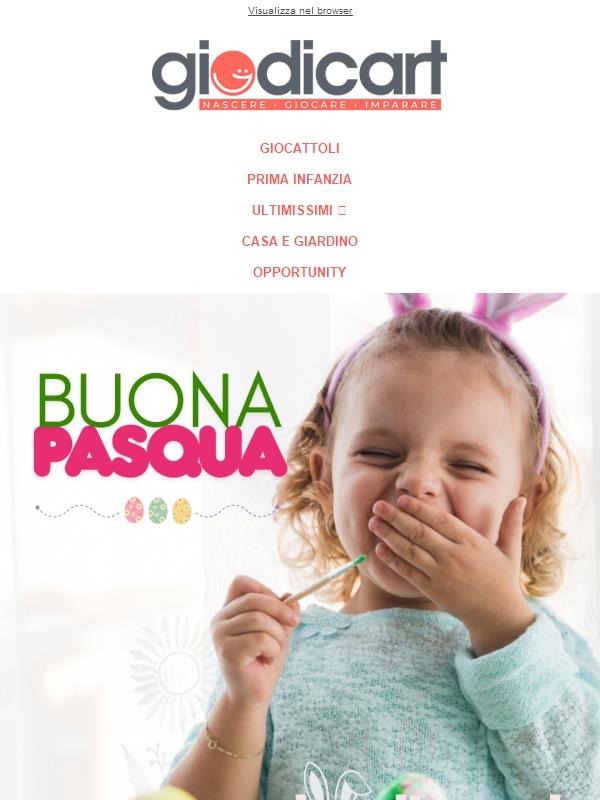 Buona Pasqua da Giodicart!🌸🐣