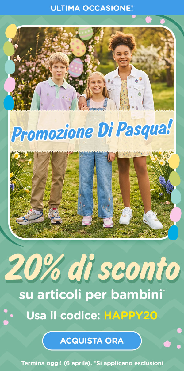 Promozione Pasqua Skechers